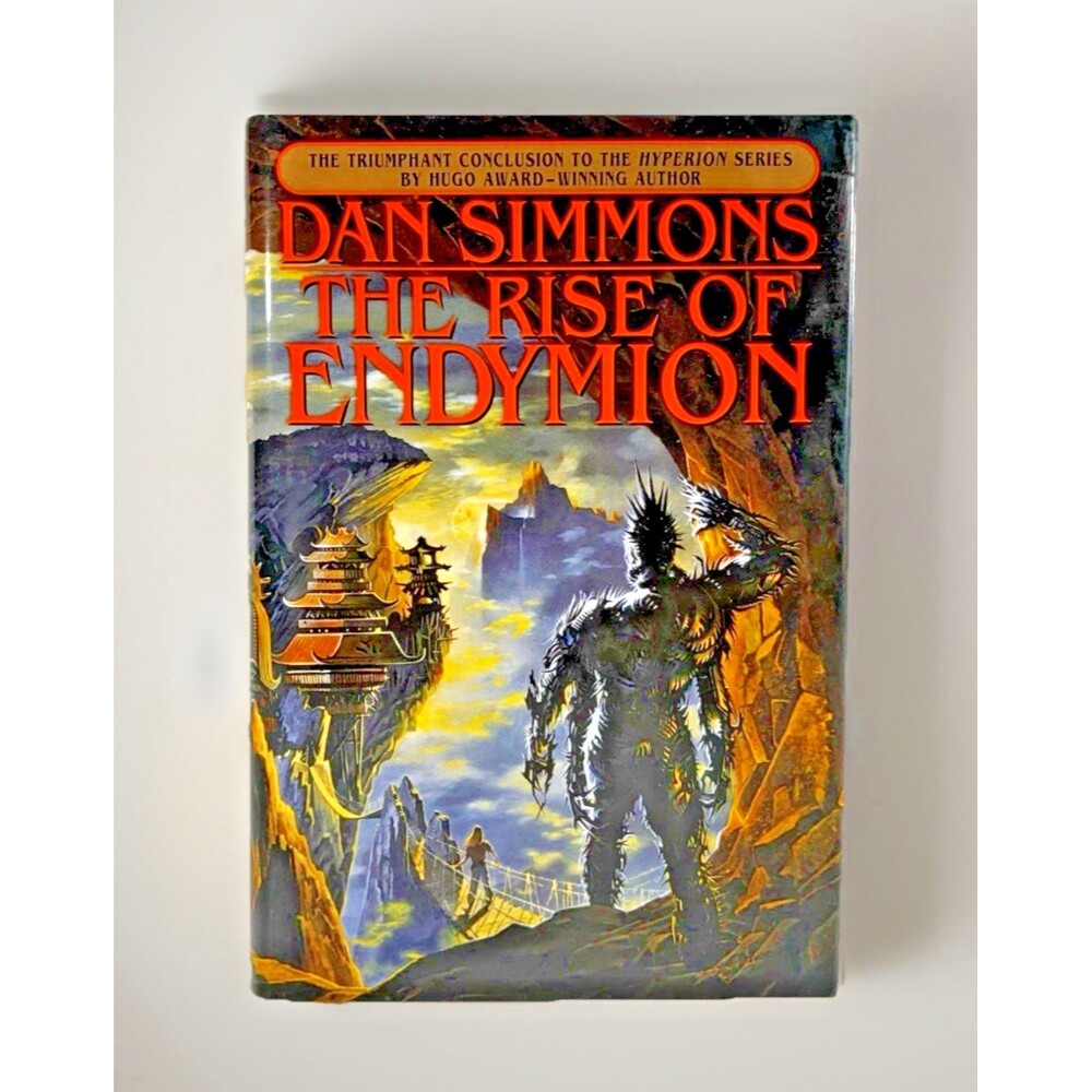 The Rise of Endymion by Dan Simmons Vintage 1997 Bantam Books Hardback Book